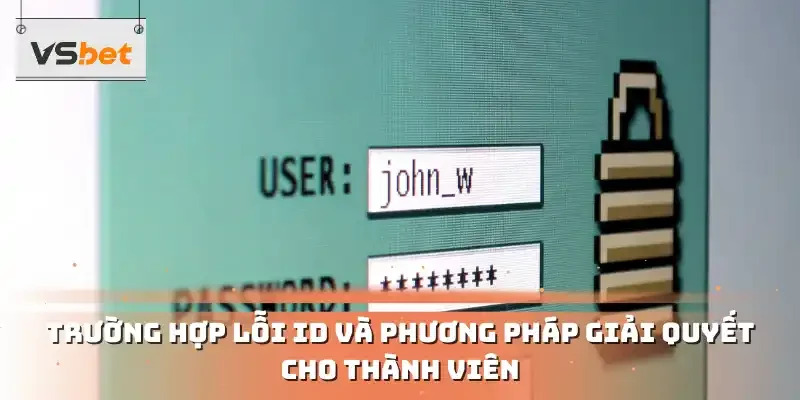 Trường hợp lỗi ID và phương pháp giải quyết cho thành viên